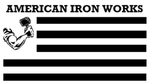 American Iron Works Flag Artwork